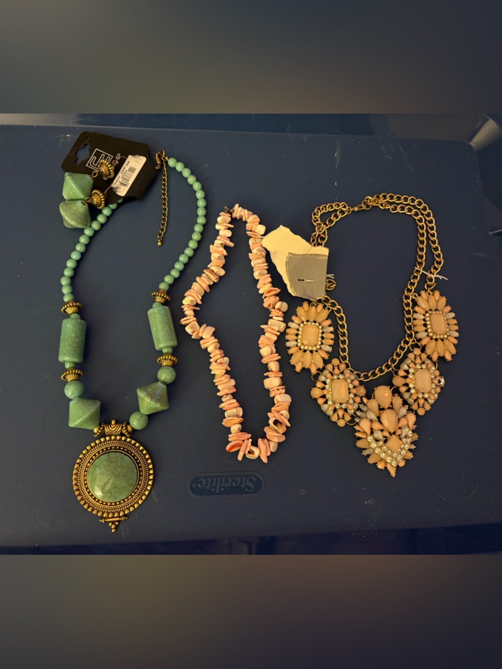 Ornate And Flashy Necklace Lot